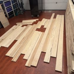 Character Hickory, 3/4”x5”, Unfinished Engineered Wood Flooring, 5 mil Wear Layer, Baltic Birch Platform, 7 Bundles 190 sqf