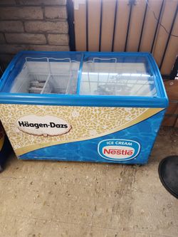 Häagen-Dazs Nestlé Commercial Ice Cream Chest Freezer