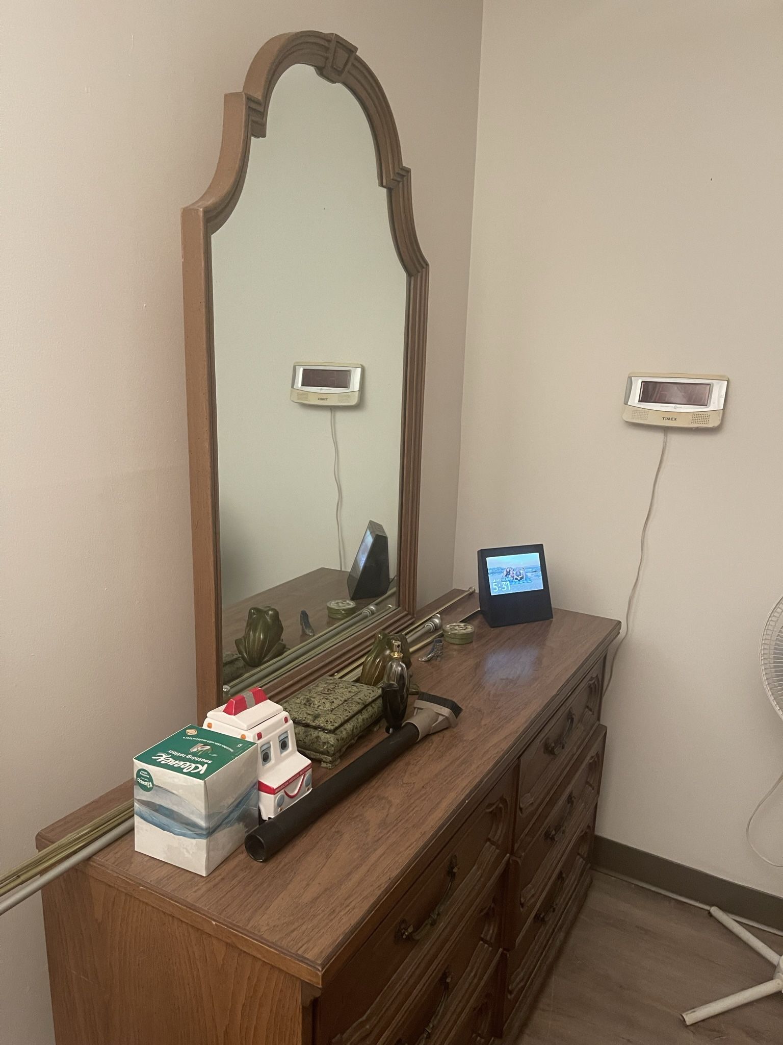 Wooden Vanity And Drawers