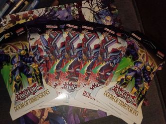 8 Yu-Gi-Oh TCG packs *Unopened*