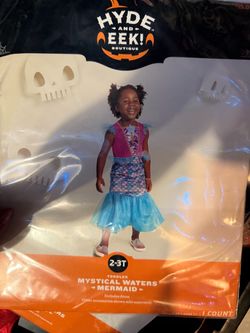 Hyde & Eek Toddler Mermaid Halloween Costume 2-3T