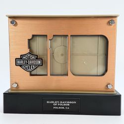 Harley Davidson 110TH Anniversary LED  Double Sided Photo Picture Frame Folsom