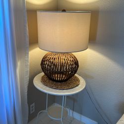 Two Large Lamps