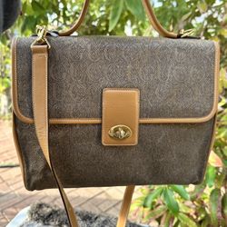 Gucci Vintage 70’s Shoulder Bag/ Top Handle 100% Authentic 