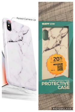 BRAND NEW/SEALED Marble Slim Soft Case for iPhone Xs/iPhone X, Flexible TPU Marble Pattern Cover