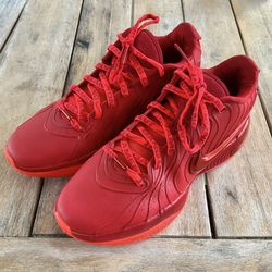 Nike LeBron 21 ‘Dragon Pearl’ - University Red - Size 10.5 (READ DESCRIPTION)