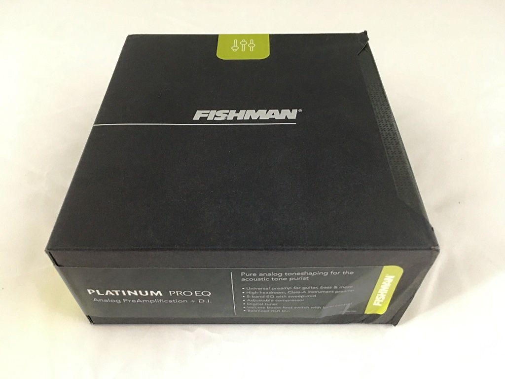 Fishman Platinum Pro - Acoustic PreAmp - New In Box!