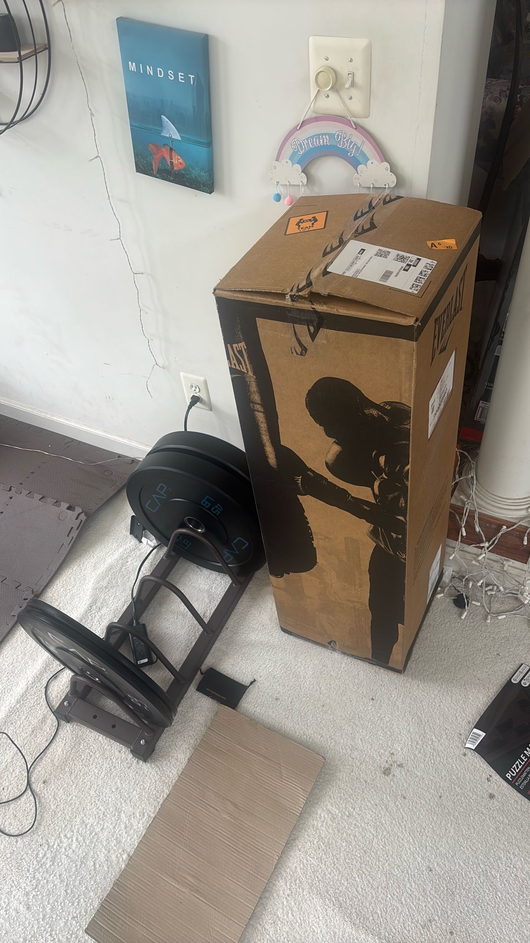 Punching Bag And Stand Brand new
