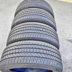 225/60/18 Goodyear vendo un set de llantas usadas excelente condiciones de vida las 4 ✅🤩I am selling a set of used tires, all 4 in excellent living c