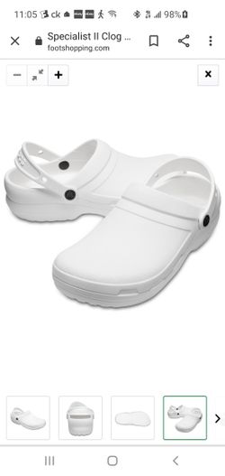 Crocs Unisex White Size M7 W9