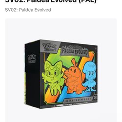 Paldea Evolved Elite Trainer Box