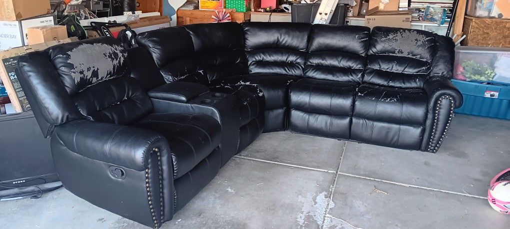 Reclining Sectional Couch Sofa