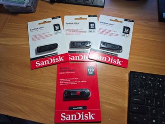 3 USB Flash Drives and 1 USB 2.0 Drive