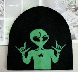Alien Beanie One Size Adult