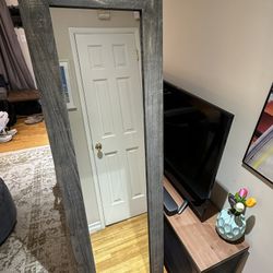 Full length standing mirror