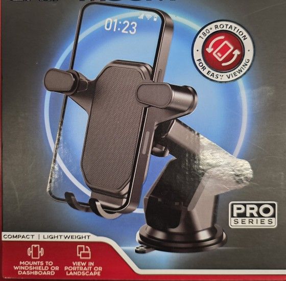 TELESCOPIC GRAVITY PHONE HOLDER