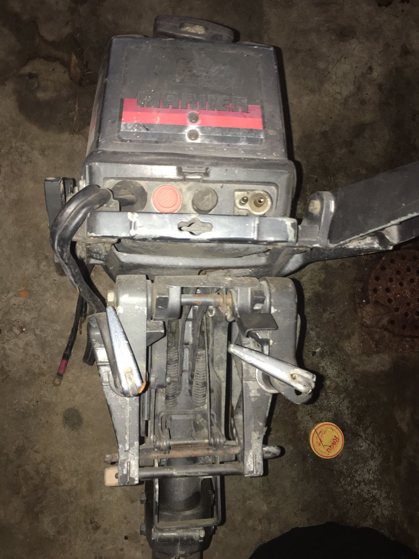 Mercury 9.9 Electric/Gas Motor