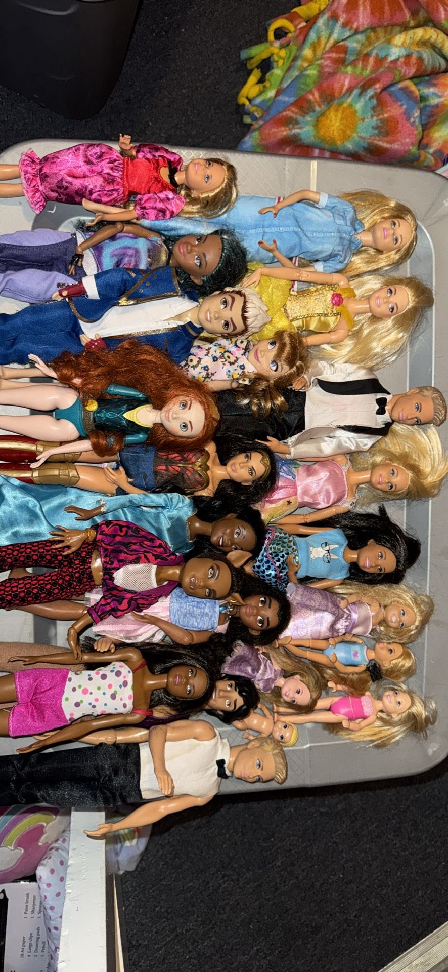 Over 30 Barbies 