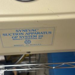 Berkeley Synevac Gp System 20 Suction Machine