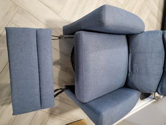 Blue Recliner