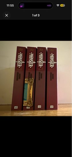 Monster Manga Volumes 6-9 by Naoki Urasawa