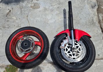 Sportbike Front & Rear with rotor, breaks and brembo, for Yamaha Motorcycle
