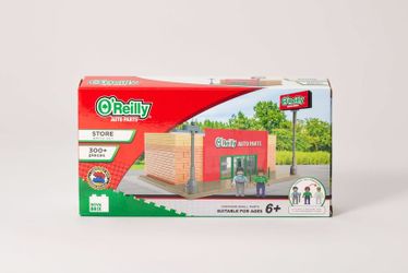 O'Reilly Auto Parts Store Brick Set lego