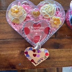 Candle And Soap Heart Box