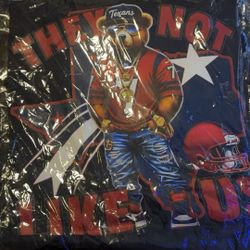 Black Houston Texans T-shirt 5XL