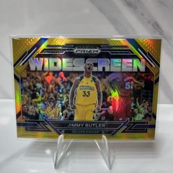2023-24 PRIZM DRAFT WIDESCREEN GOLD #20 JIMMY BUTLER 6 of 10 🔥🔥🔥