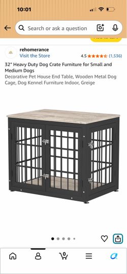 Luxury dog crate
