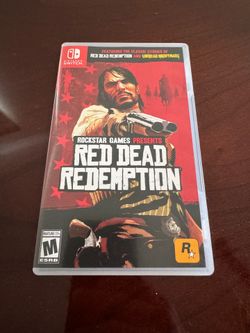 Nintendo Switch Red Dead Redemption Cartridge CIB