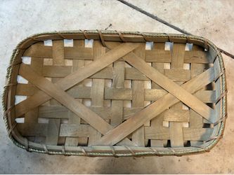 Tobacco Basket Farmhouse Decor