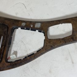 07-13 BMW E90 328i 335i 330i 325i SEDAN WOOD GRAIN TRIM CENTER CONSOLE OEM