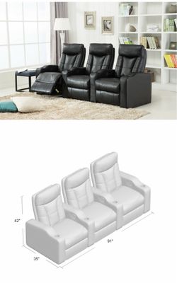 Leather Seat with Cup Holder