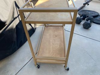 Bar Cart for home with wheels