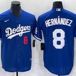LOS ANGELES DODGERS STITCHED BASEBALL JERSEY