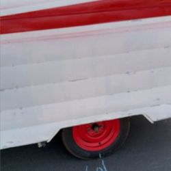  Travel Trailer, Camper '54 Empire Flyte 🌊 10 ft long. 