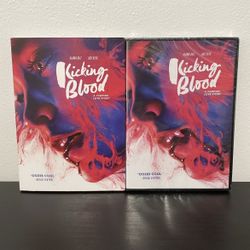 Kicking Blood A Vampire Love Story DVD Movie NEW SEALED w/ Slipcover Horror 2022