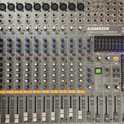 samson L1200 live 12 mixing console