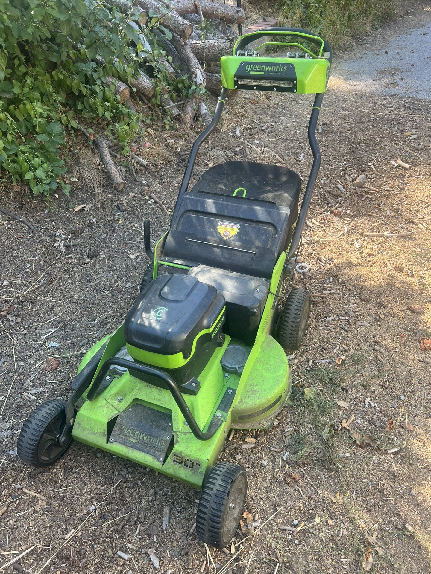 Greenworks Commercial Mower 30inch