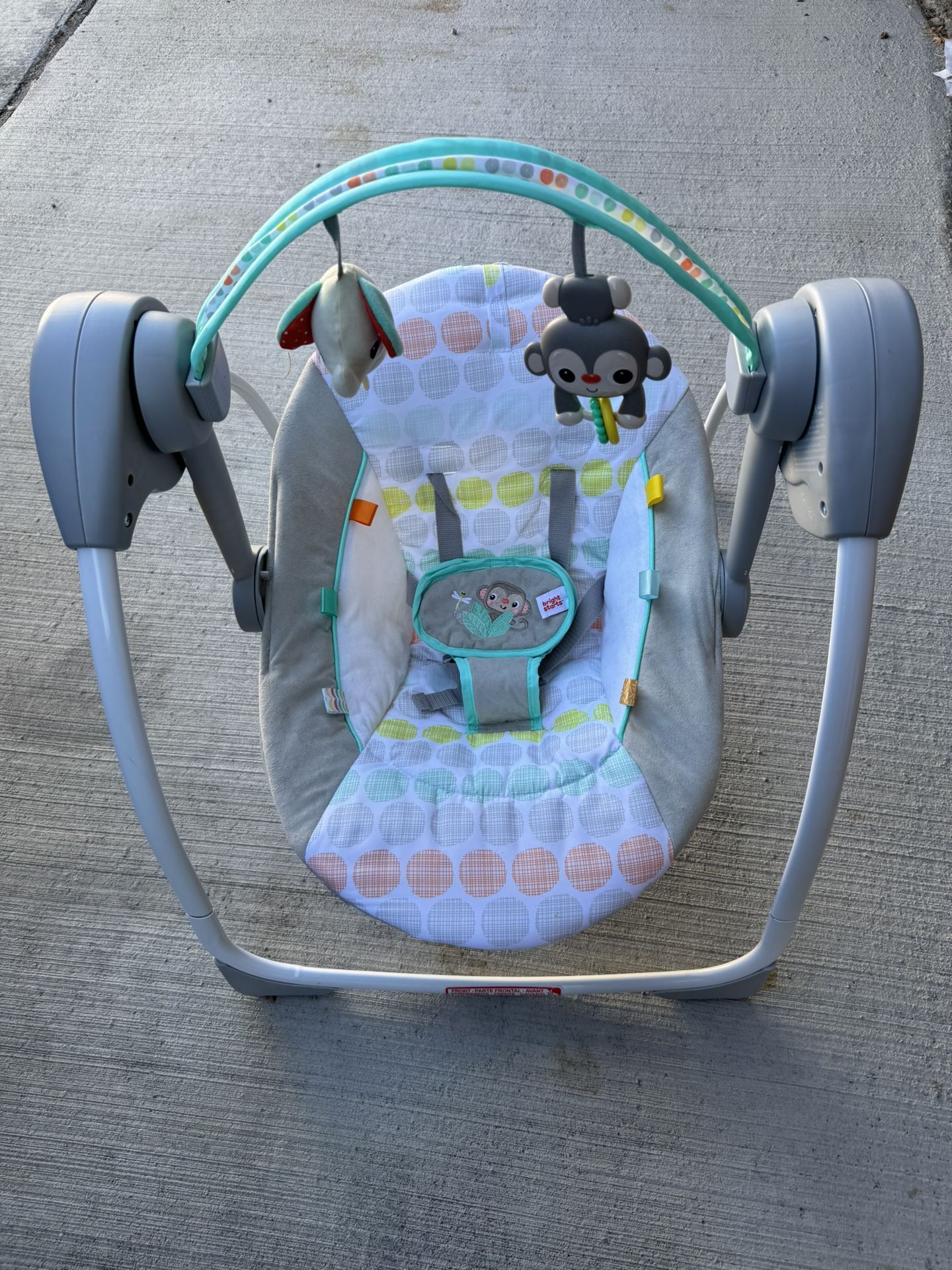 Bright Starts Portable Swing