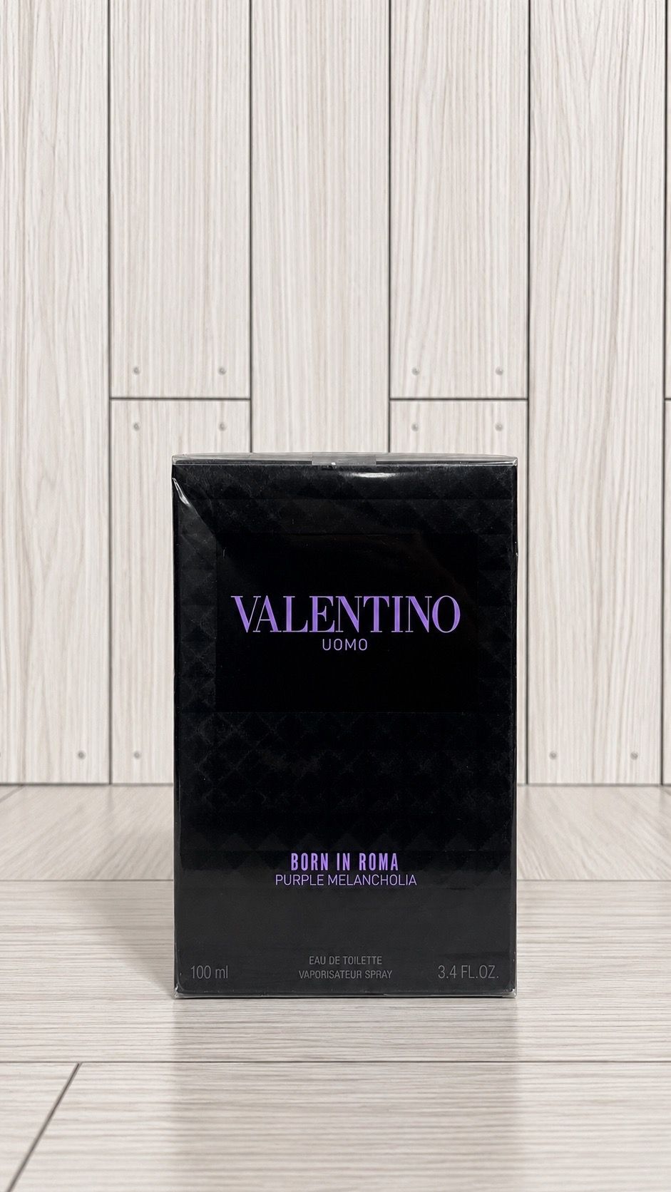 Valentino Uomo Born In Roma Purple Melancholia 3.4oz (100ml) Brand New