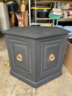 Painted Vintage End Side Table 20”x27”24”