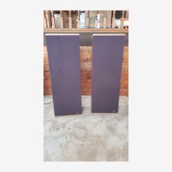 KLH T312D Tower Stereo Speakers - Pair - Untested