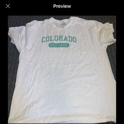 COLORADO T SHIRT TOP XL
