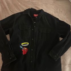 Supreme Button Up Tshirt 