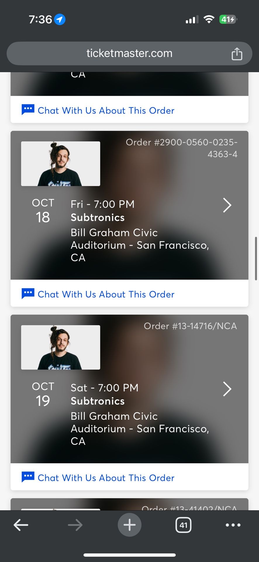 Selling Friday/Saturday Subtronics