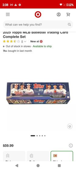 ⚡💥💥BRAND NEW TOPPS 2025 COMPLETE SET 700 PLUS CARDS✨⚡💥🔥