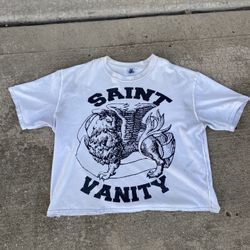 White And Black Saint Vanity Shirt